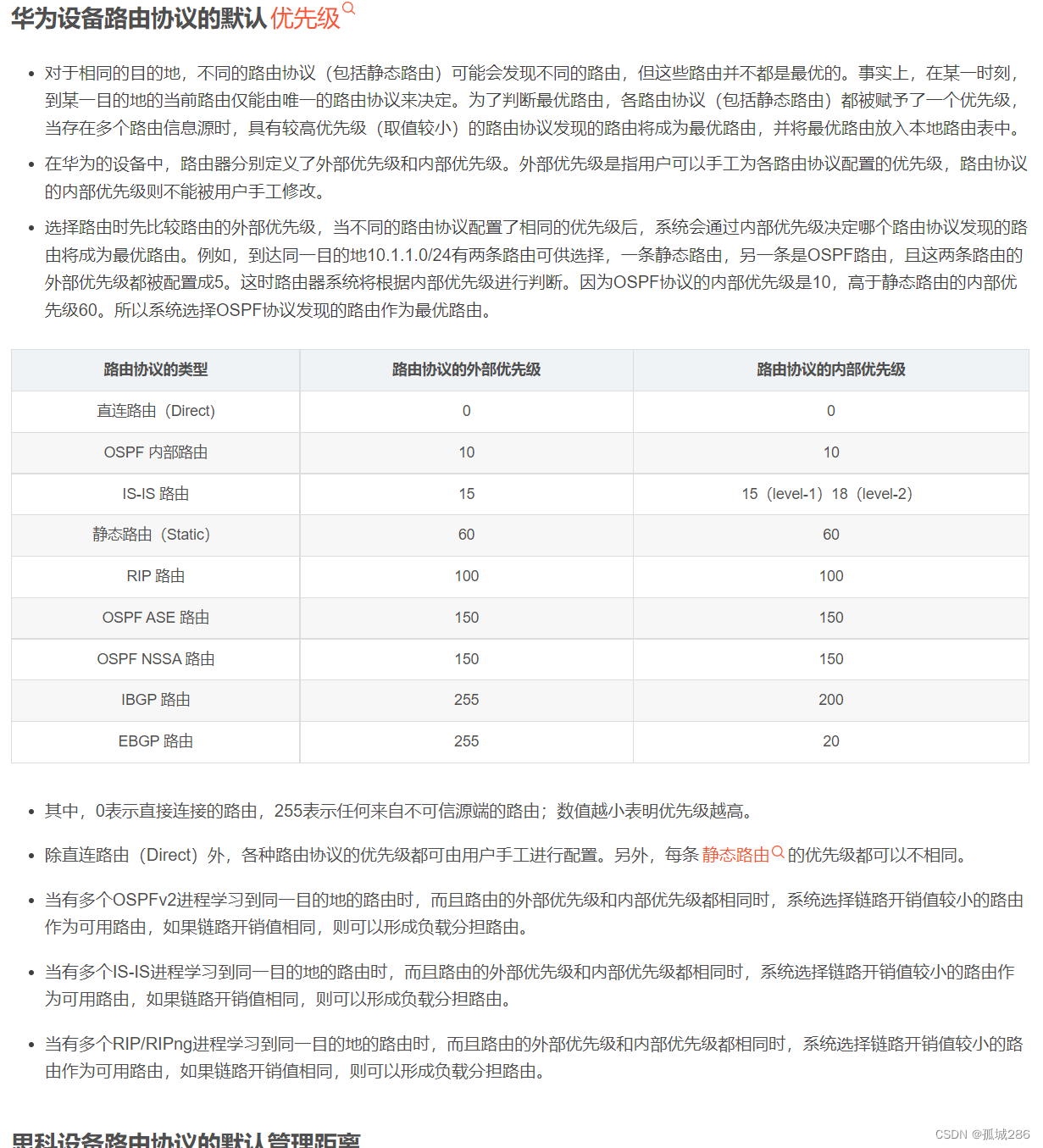IP路由基础
