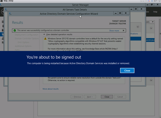 FAQ-Windows 2012 r2如何部署LDAP服务器实现BMC域账户登陆